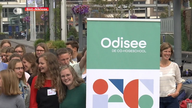 Picknick nieuwe lichting onderwijsstudenten en lancering gloednieuw Odisee