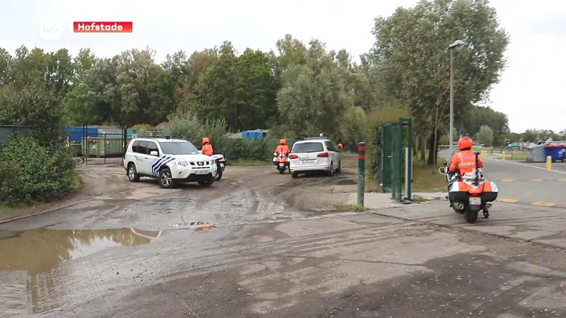 DOVO brengt obussen die magneetvissers boven haalden tot ontploffing in Hofstade