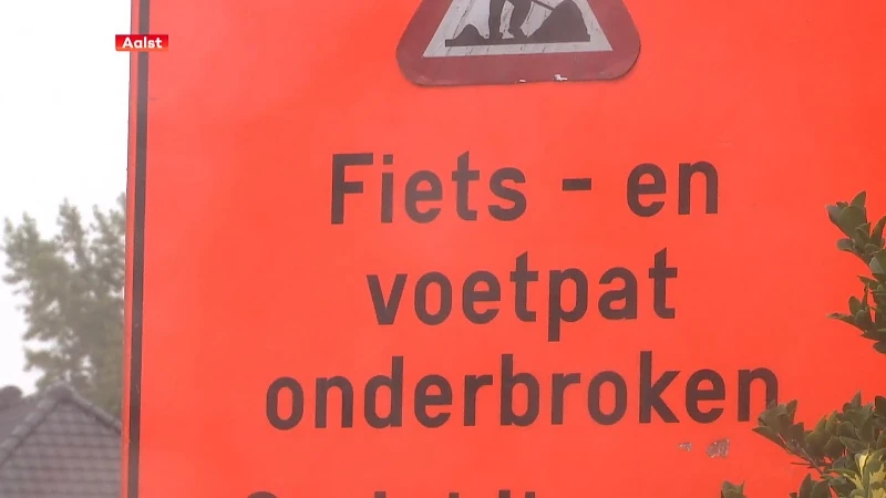 Alweer spellingsfout op verkeersbord, deze keer in Aalst