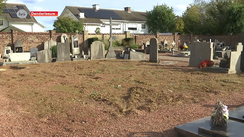Procedureslag zorgt voor lugubere situatie op kerkhoven in Denderleeuw: "Zerken verwijderd, maar lichamen nog onder de grond"