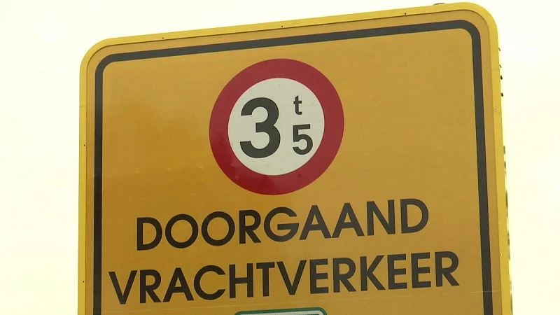 Verbod voor doorgaand vrachtverkeer op alle noord-zuidassen tussen N70 en E34