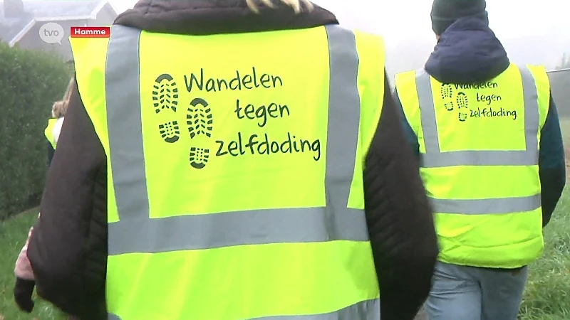 Hamme: 200 wandelaars stappen mee in tocht tegen zelfdoding