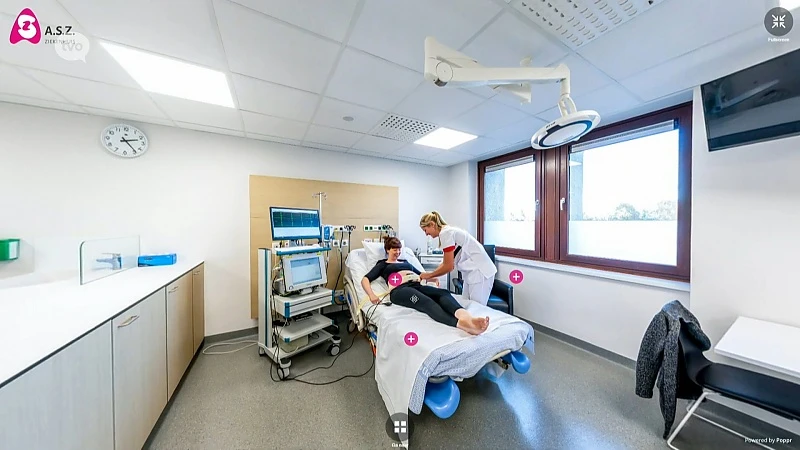 Ontdek de verloskamer van het ASZ in virtual reality