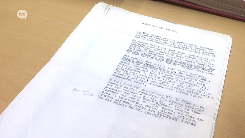 Oude filmscript van Louis Paul Boon verkocht voor zo'n 4.000 euro