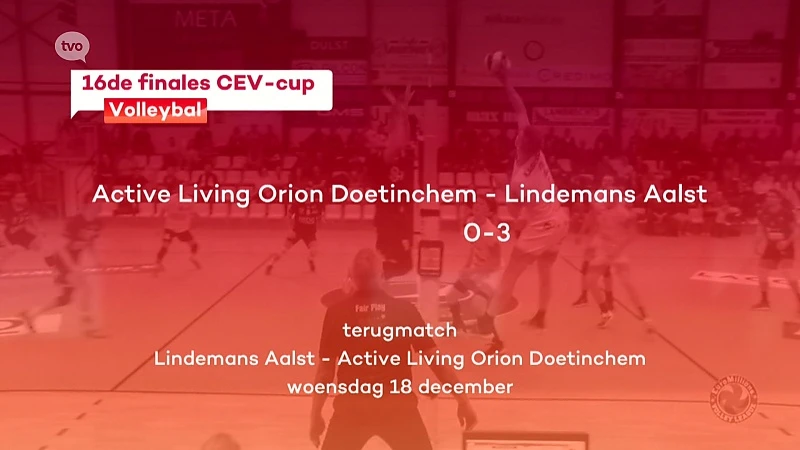 Lindemans Aalst wint heenmatch in de 16e finales