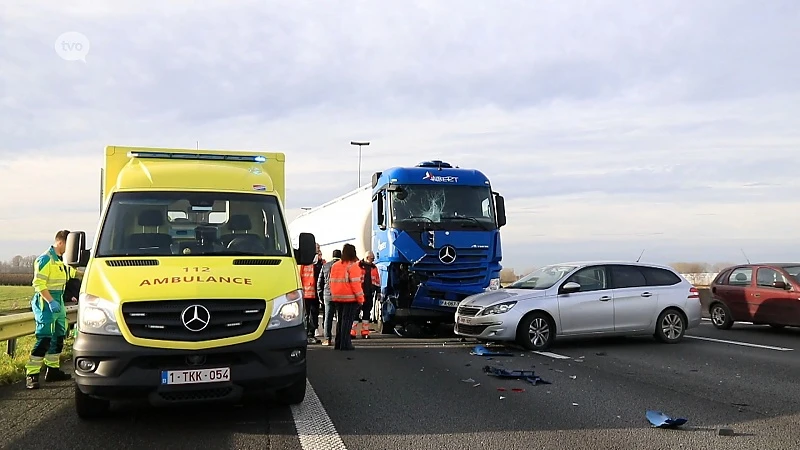 Zware ongevallen in Beveren en Kruibeke op E17, E34 en N419