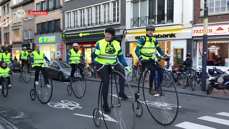 De Warmste Week in Overmere: Met de hoge bi naar Kortrijk voor de vzw OIGO uit Laarne