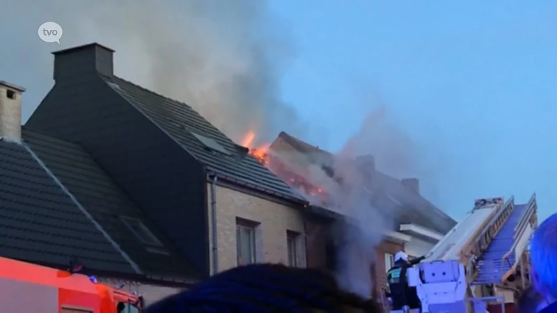 Grembergen: Brand in woning, vrouw komt om het leven