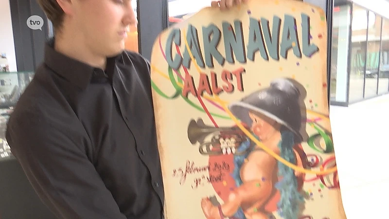 16-jarige Staf De Koninck ontwerpt affiche van Aalst carnaval 2020
