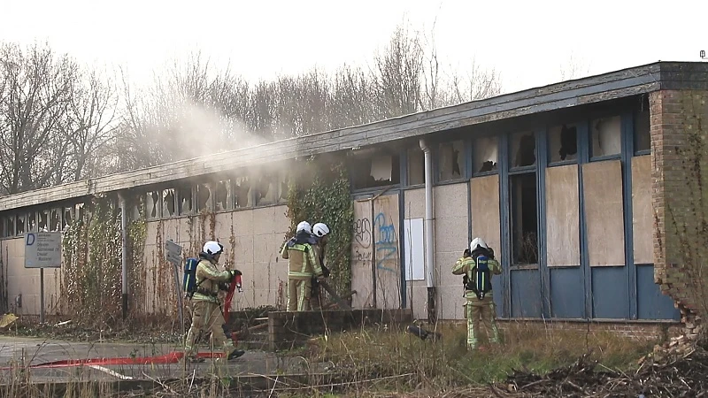Opnieuw brand gesticht in voormalige muziekschool in Lokeren