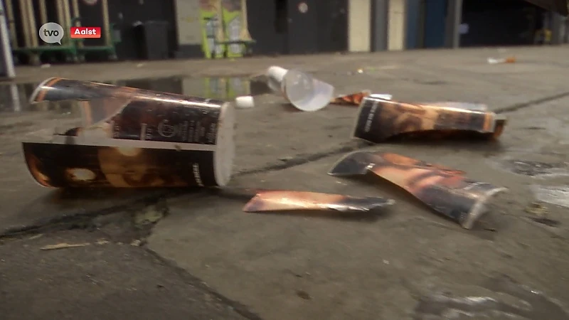 Herbruikbare bekers massaal weggesmeten tijdens prinsenverkiezing in Aalst