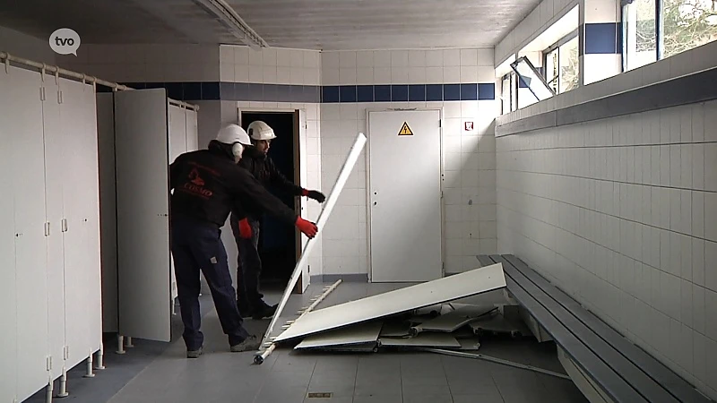 Dendermonde: Aannemer begonnen met ontmanteling oude Abdijschool