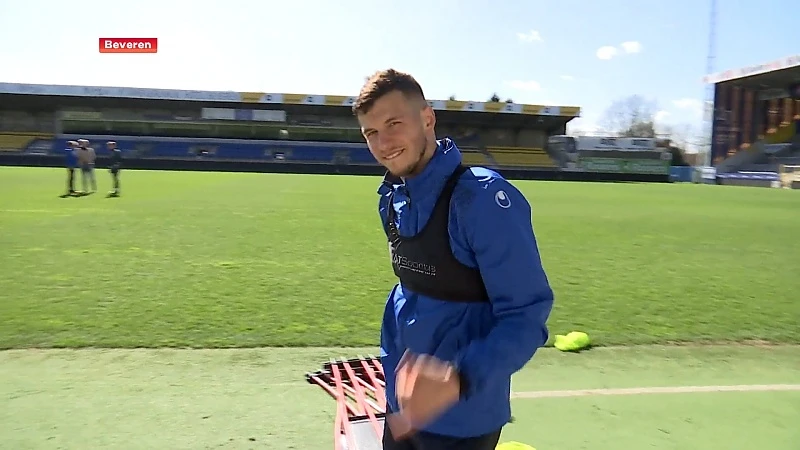 Waasland-Beveren blijft trainen, maar wel achter gesloten deuren