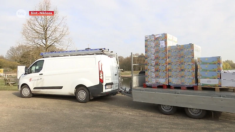 Coronavirus - De Ster schenkt 8.000 paaseieren aan Zorgpunt Waasland