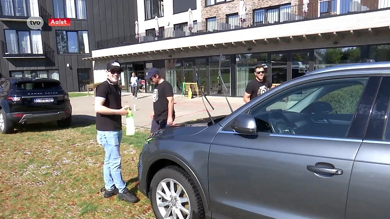 Coronavirus - 'Onion Boys' organiseren carwash voor zorgpersoneel in Aalst