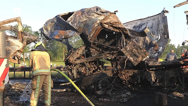 Deel E17 in Temse heraangelegd na zwaar ongeval van vrijdag