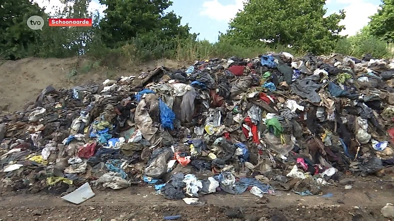 Opruiming reusachtig stort in Schoonaarde gestart