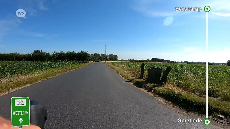 Van Papegem naar Wetteren : traject 2