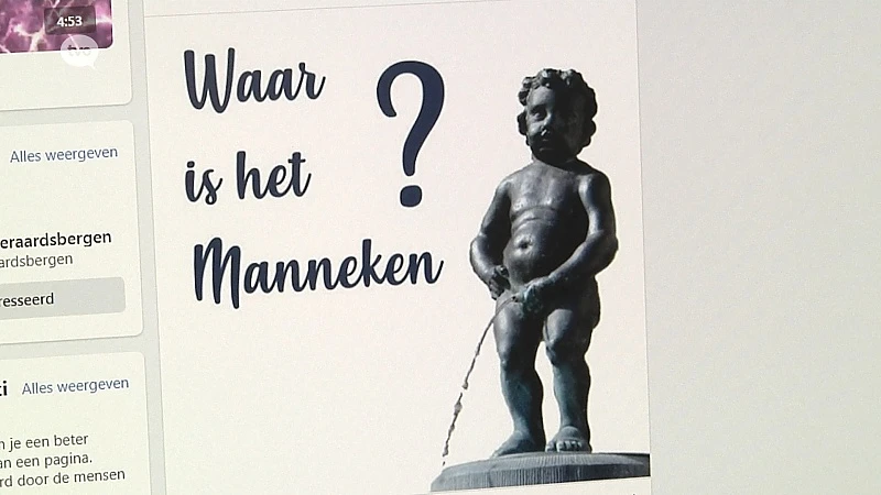 Waar is het Manneken? Wekelijkse vakantiezoektocht naar beeldje in Geraardsbergen