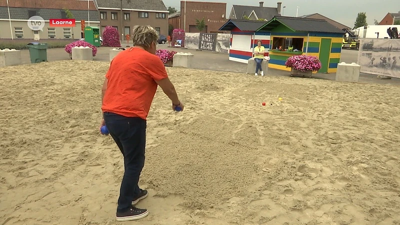 Niet massaal naar de kust? Dan bouwt Laarne zélf z'n strand!