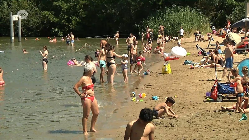 Warmste 31 juli sinds begin metingen: Coronaproof strand De Gavers volzet