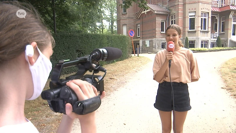 In Lokeren kweken ze de journalisten van morgen: "Komt toch veel stress bij kijken"