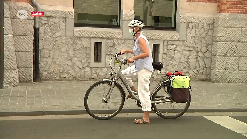 Fietsersbond niet opgetogen met verdeelde mondmaskerplicht in Aalst