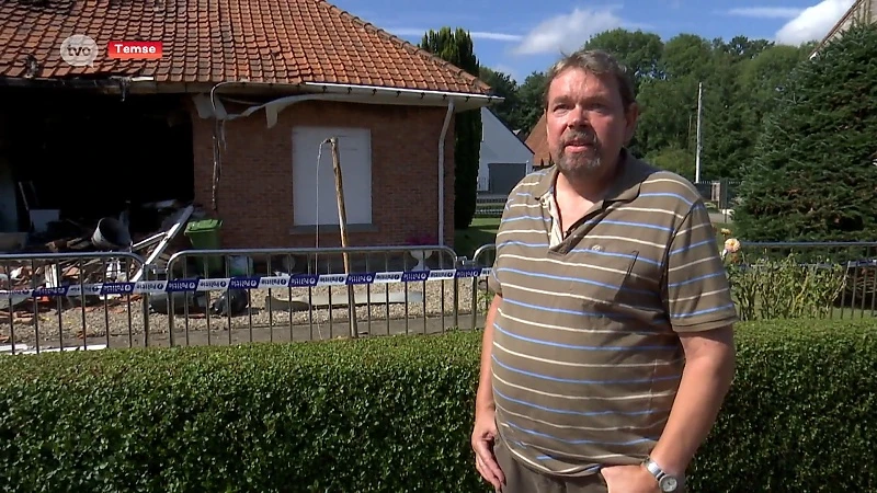 Man uit Velle redt buurvrouw uit ontploft huis: "Niet getwijfeld en mijn hart gevolgd"