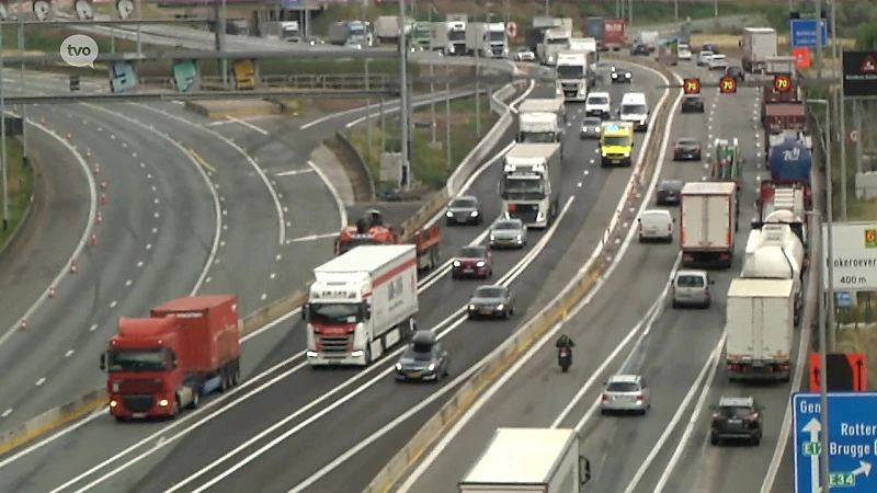 Situatie aan Kennedytunnel opnieuw veranderd, deze keer voor drie jaar