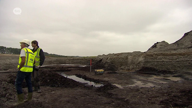 Archeologische vondsten tijdens ontpolderwerken van Hedwigepolder