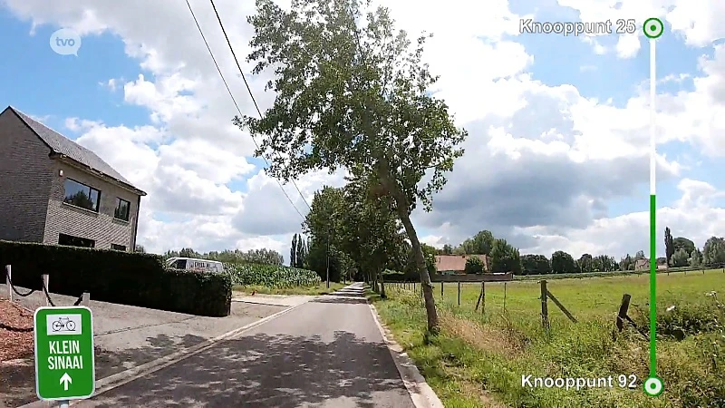 Hoofdafbeelding voor artikel Klein-Sinaai : knooppunt 92…