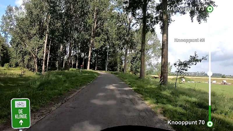 De Klinge : van knooppunt 70 naar knooppunt 73