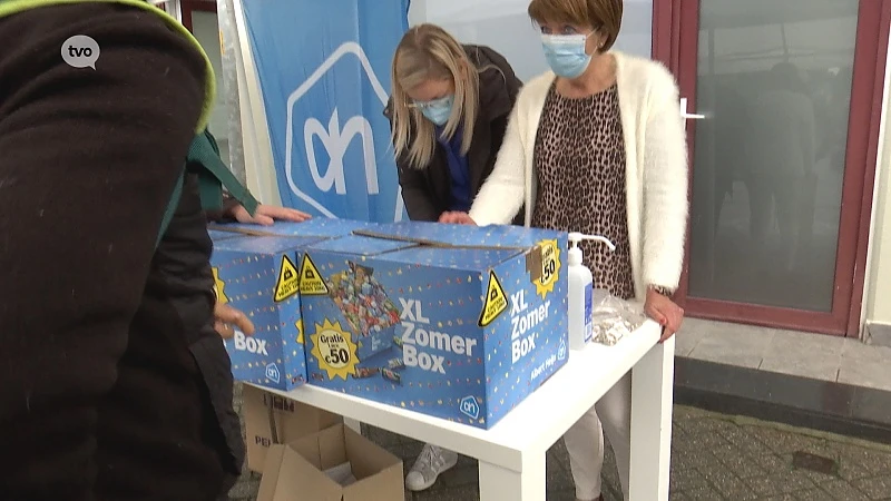 300 pakketten van Albert Heijn voor minderbedeelden in Dendermonde