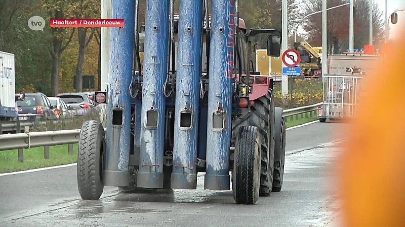 Tijdelijk 50 kilometer per uur op stukje N45 richting Ninove door werken aan wegdek