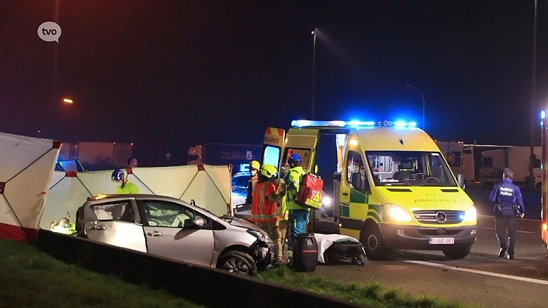 Vrouw in levensgevaar bij zwaar verkeersongeval op E17 in Kruibeke