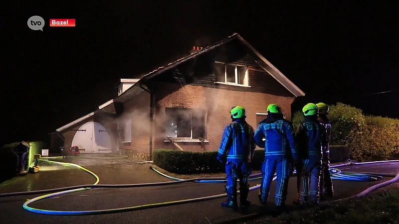 Kachelbrand verwoest huis in Bazel