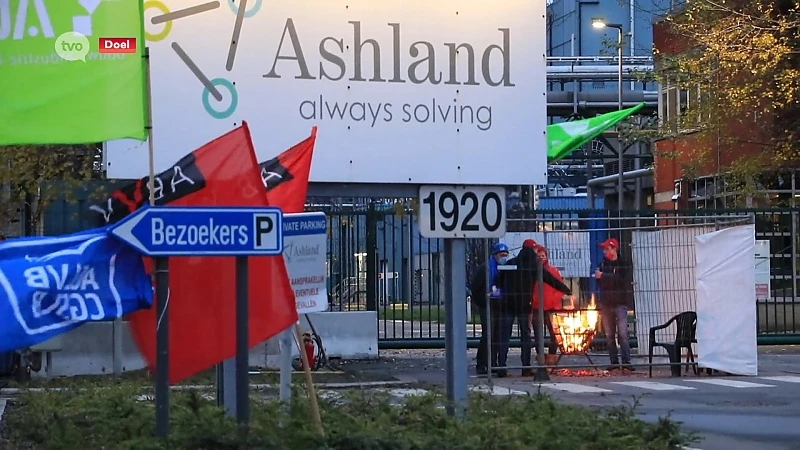 Nog geen oplossing voor personeel Ashland in zicht, productie ligt al 10 dagen stil