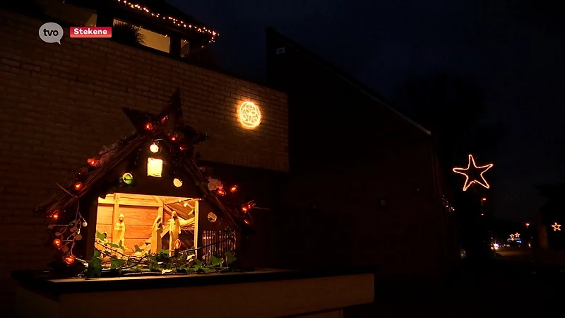 Kiekenhaag in Stekene is mogelijk de meest sfeervolle kerststraat van het land