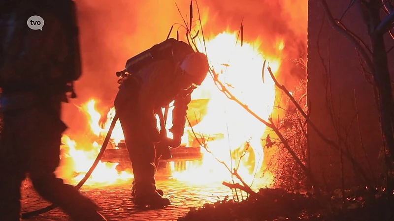 Nieuwjaar start in mineur voor aantal gezinnen: brandjes her en der in regio