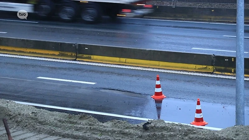 Dit gat in de E17 zorgde voor veel ellende vandaag