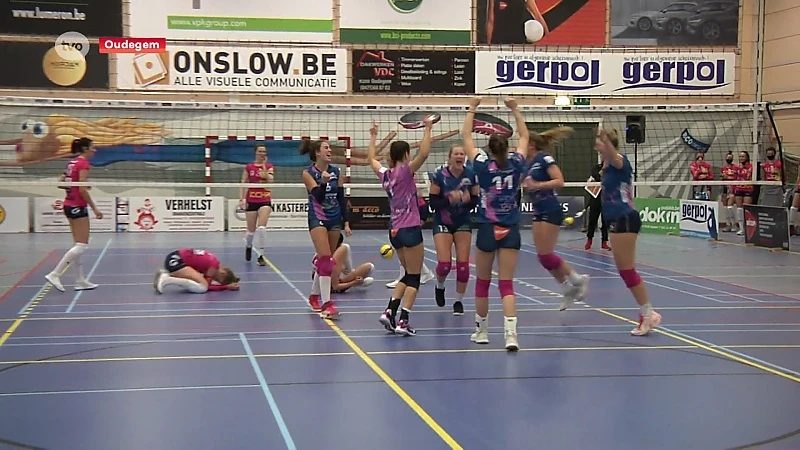 VC Oudegem staat met één been in de finale van de Beker van België