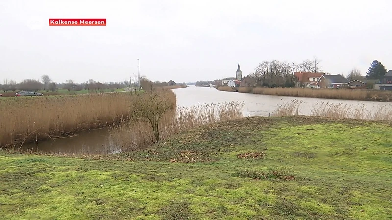 Vlaams minister Zuhal Demir duwt vernatting Kalkense Meersen op gang