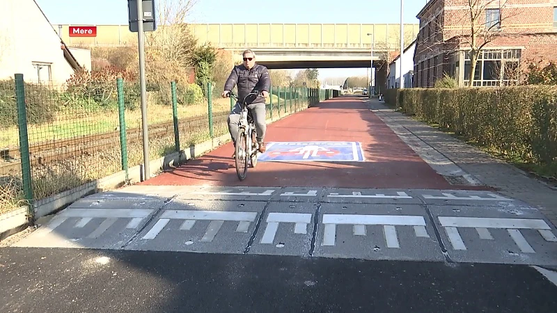 Drempels te hoog, fietsstraat in Erpe-Mere kort na opening alweer afgesloten