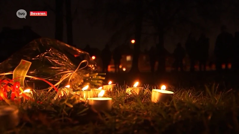 Mensen komen samen in Beveren en staan stil bij gruwelijke moord op David