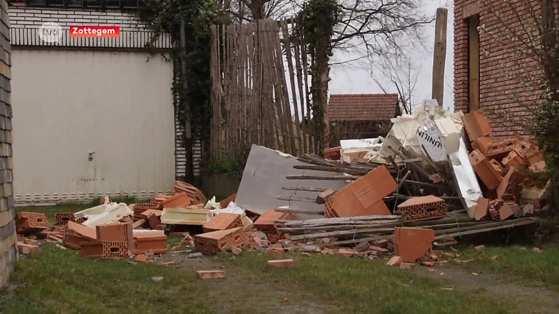 Storm Evert zorgt voor overlast in het Waasland