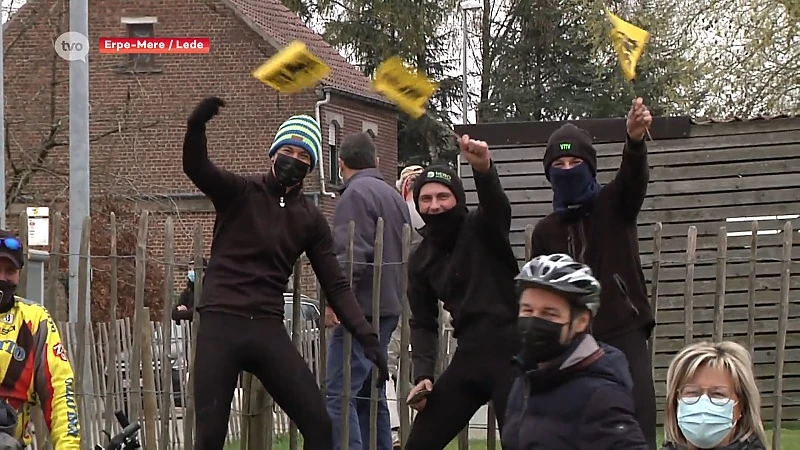 Coronaregels langs parcours Ronde van Vlaanderen goed nageleefd