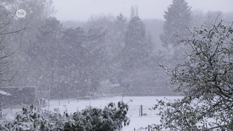 Vorige week 25 graden, deze week sneeuwbuien