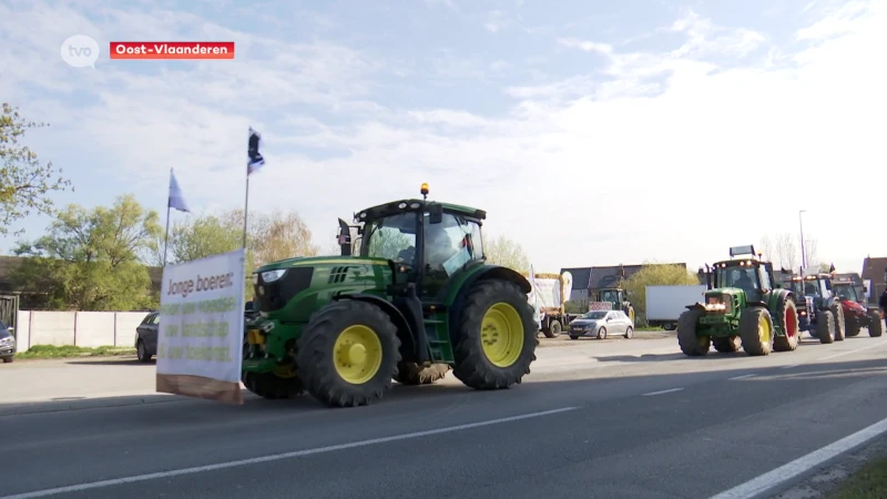 Tractorenestafette: jonge boeren vragen een toekomst in Vlaanderen