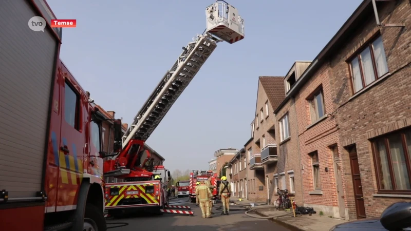 Appartement opnieuw getroffen door brand in Temse