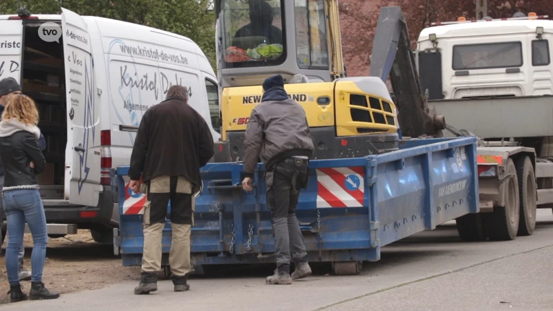 Man zwaargewond na arbeidsongeval met graafkraan in Vrasene